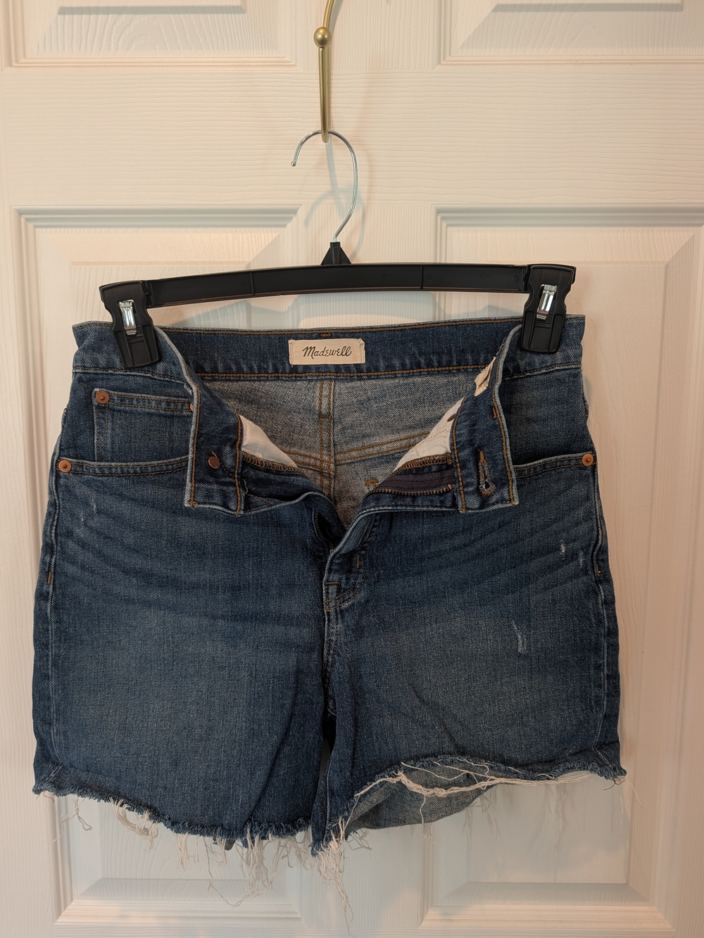 Madewell High Rise Cutoff Shorts